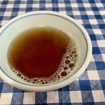 お食事処 たら福食堂 - 熱々のお茶