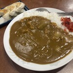 珍来 - カレーライス＋三本餃子