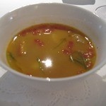 芦屋モノリス - ランチＢのスープ（南仏風魚のブイヤベース）