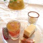 レ・スリジェ - 07/8/25のデザート盛り合わせ