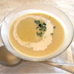 レ・スリジェ - 07/8/25の新薩摩芋の冷製スープ