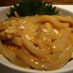 ｓｕｓｈｉ ｄｉｎｉｎｇ 鸞 - OptioA30：自家製イカの塩辛