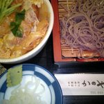 Kanoya - 日替わり・お蕎麦とカツ丼セット（600円）