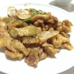 中国料理 丸勝 - 豚肉とザーサイの炒め^_^