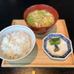 Obuse Yoritsuki Ryourikurabu Ginza - 銅釜で炊いた白米