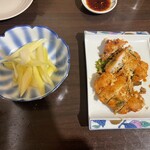 美酒食菜GANAR - セロリの酢漬けとさつま揚げ