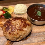 肉が旨いカフェ NICK STOCK 本町通店 - デミグラスハンバーグ