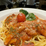 Special tomato sauce pasta