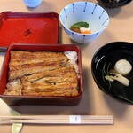 うなぎ 久保田 - 鰻重定食 3400円