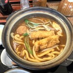 235007113 - 味噌煮込みうどん（玉子、かしわ入り）