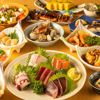 We are proud of our fresh fish sashimi sourced from the Goto Islands.