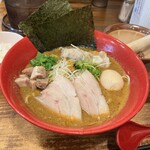 海老香る 旨辛味噌ラーメン RE:唐唐郎 - 