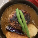 アルペンジロー 本店 - ハンバーグカレー