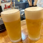 Yakitommaruichi - 生ビールは ハートランド ♪  凍ったグラスでの提供