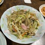 中華飯店憩松苑 - 野菜炒め