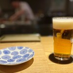 焼鳥今井 - 生ビール
