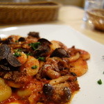 ラ・ポルタ・フェリーチェ - 鹿肉とトリュフの生パスタ