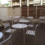 ポコベーグルカフェ 本店 - 3階のテラス席