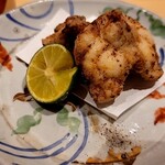 銀座 しのはら - フグの唐揚げ