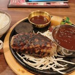 炭火ハンバーグ 肉焼き亭 - 