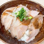 Ra-Men Senka Takesue Shokudou - 本日の飯　ローストポークステーキソース　430円