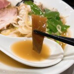 ラーメン専科 竹末食堂 - このメンマ美味しい