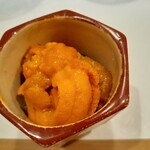 うを徳 - 釧路産蝦夷馬糞海胆＆能登の青海鼠