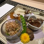 上野 寿司 祇園 - 前菜盛り合わせ