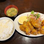Youshokuno Asahi - カキフライ　男性ご飯