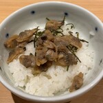 Hamagurimenshichiri - 蛤麺しちり(貝のしぐれ煮ごはん)