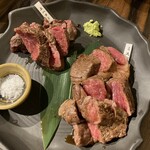 肉と天ぷら 石山NIKUKAPPOU - 