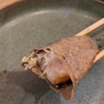 鴨蕎麦 尖 - 包んで頂く