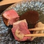 鴨蕎麦 尖 - 絶妙な火通りと旨味