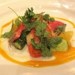 Bistro Q - オマール海老と彩り野菜のマリネ オレンジヴィネグレット