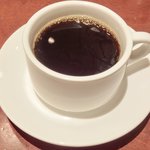 ブラッスリーオザミ丸の内 - ランチコース 2940円 のコーヒー