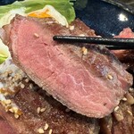 START BAR - 草牛のリブロース ステーキ丼