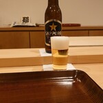 勢麟 - SAPPORO 黒ラベル小瓶