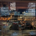 鳥歐 - 窓から見える東京駅