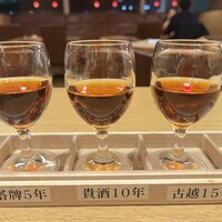 CANTON8 銀座店 - 紹興酒飲み比べ