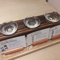 のどぐろ割烹 一心 別邸 - 女将おすすめ飲み比べ