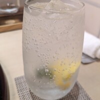 のどぐろ割烹 一心 別邸 - ミントレモンサワー