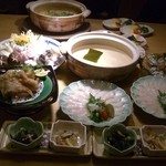 ■Fugu course for one person, 9 dishes, 15,000 yen