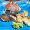 Shusai Gyoshimada - ブリ、〆さば、つぶ貝のお刺身盛り❗️