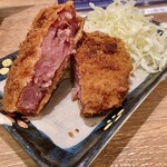 磯丸水産 - 「厚切りハムカツ」@439