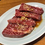 炭火焼肉ホルモンさわいし - 和牛特選サガリ（タレ）