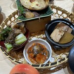Sushi Renshin - せいこ、つぶ貝？、うるい、ナマコ、ぶり大根