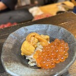 鮨 蓮心 - 雲丹イクラ