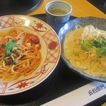 洋麺屋 五右衛門 - コンビでしたか？２種類のパスタを選べる