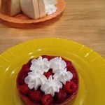 吾妻橋パーラー - タルトとサンドイッチ