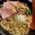 房総式ラーメン 人力船 - チャーシュー増し牛脂そば